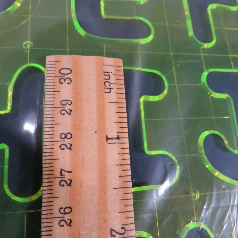Stencil FISKARS “Shape Template” LETTERS #3